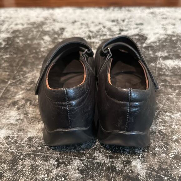 Wolky Black Leather Passion Mary Jane Shoes Size 39 - Picture 3 of 8